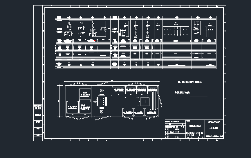 1250KVA׃һϵycadD늚dwgD