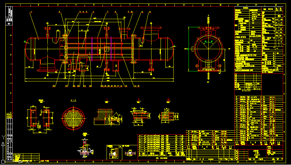一段氣體冷卻器 E-302 F=52m2